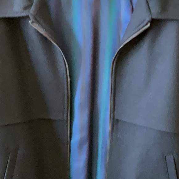 Vintage Pendleton Men’s Bomber Jacket Size M Navy Blue Pure Virgin Wool 💙💙💙 - Picture 7 of 14